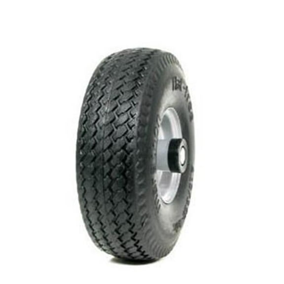 4.10-3.50 - 4 Flat-Free Hand Truck Tire - .75 in. Ball Bearing