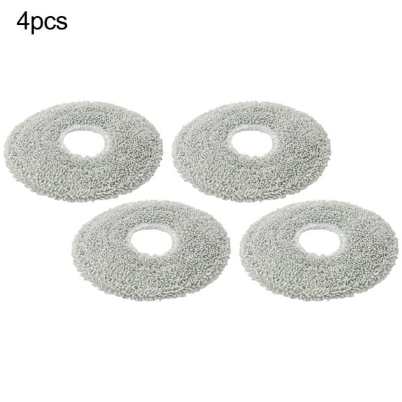 4/10 Pack Microfiber Mop Pads For Mova E30 Ultra Robot Vacuum Washable Cleaning Cloth Reusable Floor Mop Replacement