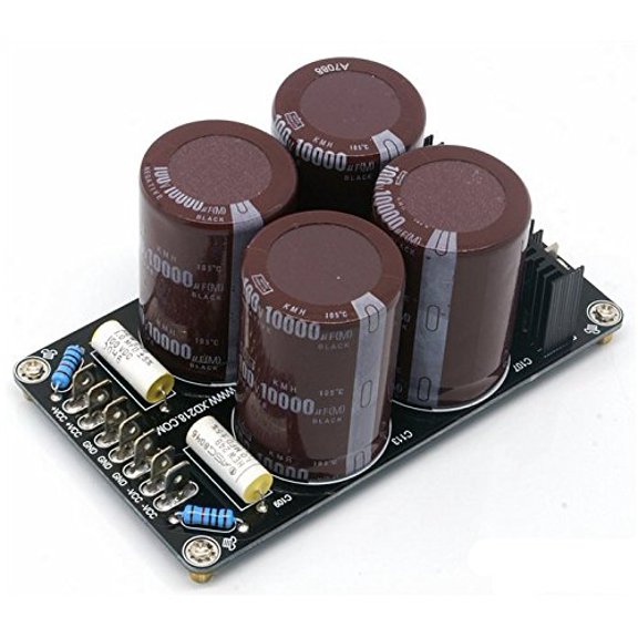 4 10000uF/100V Ruby Capacitor Hi-End Amplifier Power Supply PSU Board$$Musical Instruments