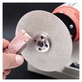 thumbnail image 1 of 4" 100mm 80-2000# Diamond Coated Flat Lap Wheel Lapidary Polishing Grinding Disc , Durablity, 1 of 6