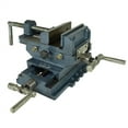 thumbnail image 1 of 4" / 100mm Cross Sliding Engineer Drill Press Vice Machine Vice Hand Clamp Vise, 1 of 3