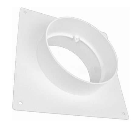 4" / 100mm Duct Return Air Blocker - Backflow Preventer - Dryer Vent Adapter