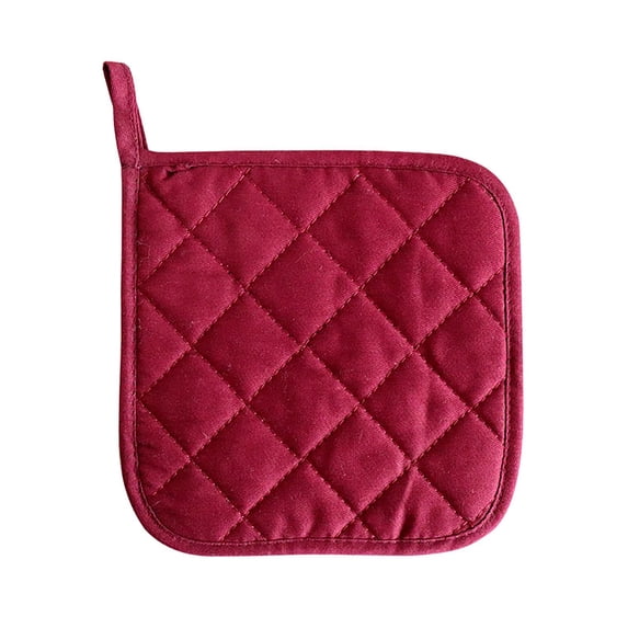 4-10Pcs 7x7 Inch Heat Kitchen Holders with Trivets for Everyday Cooking - Baking and Serving Needs, Cotton Oven Holder Great Heat Resistance Non Hot Pads