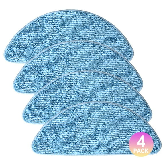 4/10Pcs Microfiber Mop Cloths For Bobsweep Pethair For Slam Vacuum Replacement Parts Mop Cloth Rag Vacuum Cleaner Parts