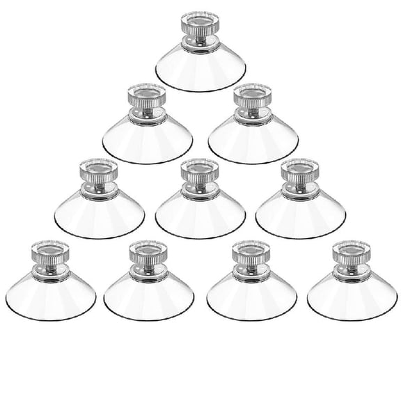 4/10pcs Glass Suction Cup 40mm Clear PVC Plastic Sucker Pads Hooks for Extra Strong Adhesive Window Holder for Kitchen H
