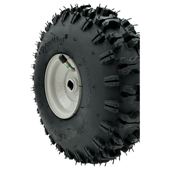 4.10x3.50-4 2Ply Snow Wheel, 2.9 Inch Hub, 3/4" Axle