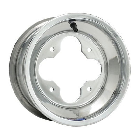 4/110 Douglas A5 Wheel 8X8 3.0 + 5.0 Polished Aluminum for Kawasaki KFX 450R 2008-2014
