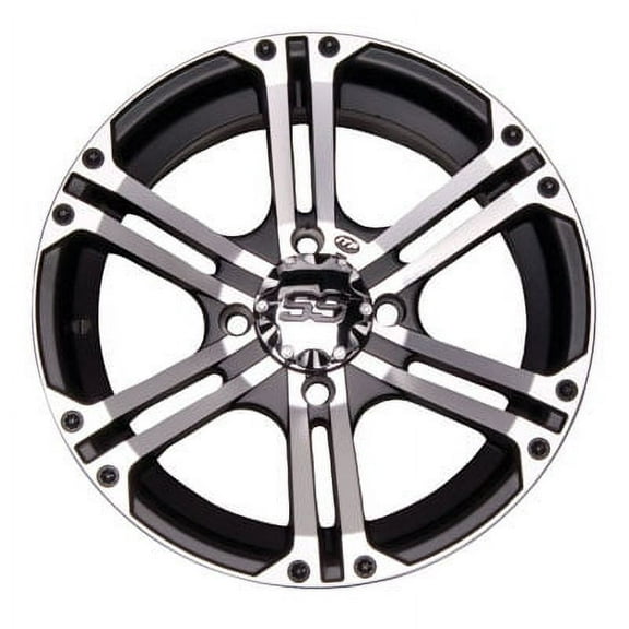 4/110 ITP SS212 Alloy Series Wheel 14x8 5.0 + 3.0 Machined for Kymco Maxxer 450i 2011-2014