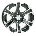 thumbnail image 1 of 4/110 ITP SS312 Alloy Series Wheel 14x6 4.0 + 2.0 Matte Black for Honda RANCHER 350 4X4 2000-2006, 1 of 1