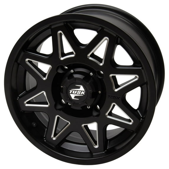 4/110 Tusk Tintic Wheel 15x7 5.0 + 2.0 Milled/Black for Segway Villain Sx10 E 2023