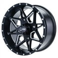 thumbnail image 1 of 4/115 ITP Tornado Wheel 17x7 5.0 + 2.0 Matte Black for Arctic Cat PROWLER XTX 700 H1 4X4 LE 2008, 1 of 1