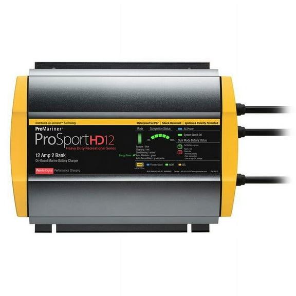 4-12 Amp ProSportHD 12 Gen Battery Charger with 2 Bank
