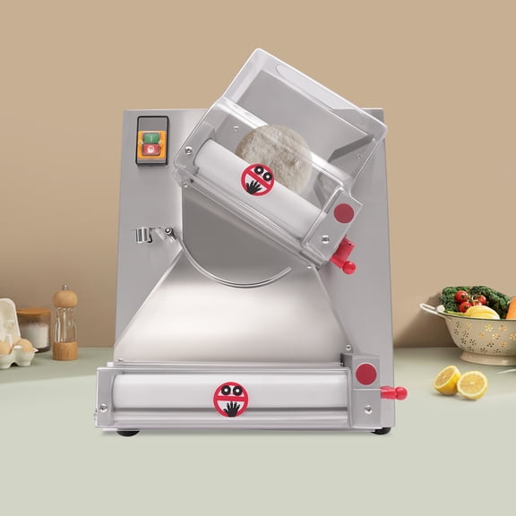 4"-12" Electric Dough Roller Sheeter Pastry Pizza Maker Press Making Machine
