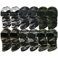 thumbnail image 1 of 4/12 Pack Multipurpose Full Balaclava Face Mask Cover Ninja Mask Motorcycle Cycling Outdoor Sport Ski Active 12-pack Camouflage, 1 of 4
