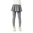 thumbnail image 1 of 4-12 Years Kids Baby Girls Footless Leggings with Ruffle Tutu Skirt Pants, 1 of 3