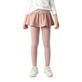 thumbnail image 1 of 4-12 Years Kids Baby Girls Footless Leggings with Ruffle Tutu Skirt Pants, 1 of 9
