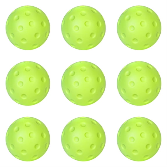 4-12PC Pickleball Training Ball Quiet Foam Noise Reducing Soft Practice Balls Standard-Sized Indoor Warm-Up Solution for Beginners Professionals Use Living Room Backyard PU Foam Lightweight