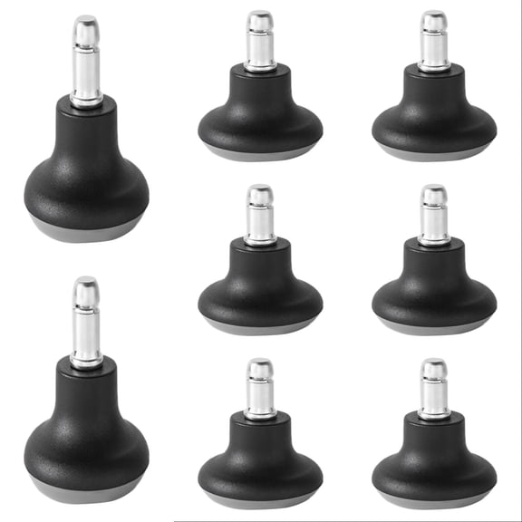 4-12Pcs Chair Wheel Stabilizers Casters Chair Wheel Locks - for Desk Chairs Rolling Chair Accessories, Replacement Office Chair Feet Swivel Caster to Fixed