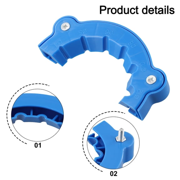 4-12mm Multifunctional Drill Bit Grinder for Woodworking and Metalworking, Plastic Angle Grinding Tool with Fixed Buckle
