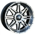 thumbnail image 1 of 4/137 Motosport Alloys M26 Vibe Wheel 14x7 3.5 + 3.5 Dark Tint for Bombardier Outlander 400 2x4 2003-2004, 1 of 1
