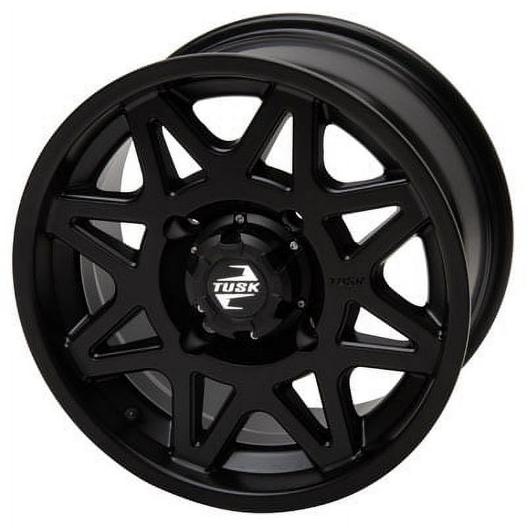 4/137 Tintic Wheel 15x7 4.0 + 3.0 Matte Black For Kawasaki Teryx