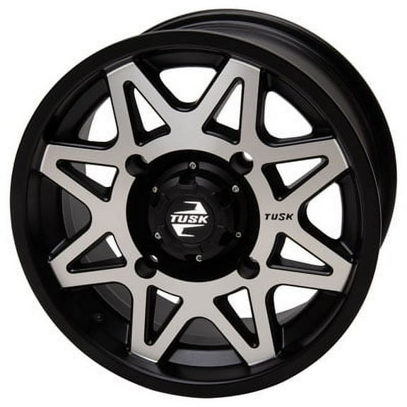 4/137 Tintic Wheel 15x7 5.0 + 2.0 Machined/Black For Can-Am Defender HD10 Max Lone Star Cab 2022-2024