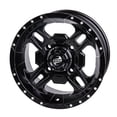 thumbnail image 1 of 4/137 Tusk Beartooth Wheel 14x7 5.0 + 2.0 Matte Black for Can-Am Defender Hd8 Max Dps 2017-2021, 1 of 8