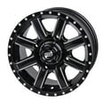 thumbnail image 1 of 4/137 Tusk Cascade Wheel 12x7 5.0 + 2.0 Machined/Black for Can-Am Outlander Max Dps 500 2023-2025, 1 of 8
