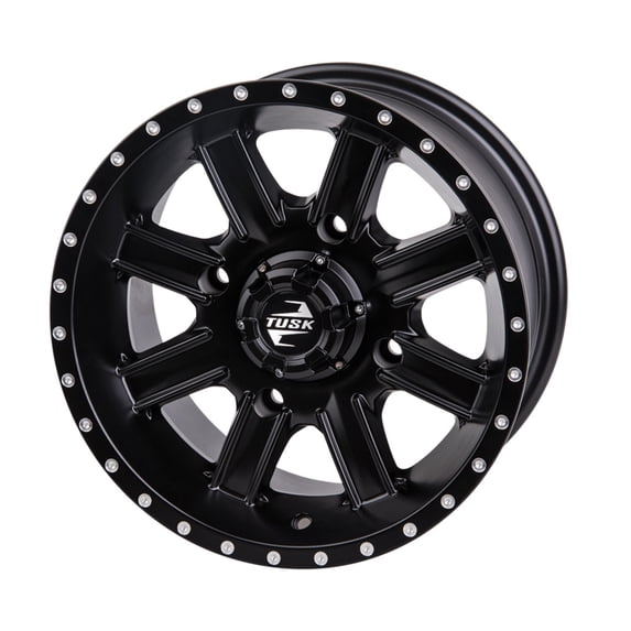 4/137 Tusk Cascade Wheel 14x7 5.0 + 2.0 Matte Black for Can-Am Defender Hd10 Pro Xt 2020-2025