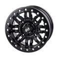 thumbnail image 1 of 4/137 Tusk Nebo Beadlock Wheel 14x7 5.0 + 2.0 Matte Black for Can-Am Maverick x3 x Rs Turbo Rr Smart-Shox 72 Inch 2021-2022, 1 of 7