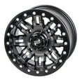 thumbnail image 1 of Tusk 4/137 Teton Beadlock Wheel 14x7 4.0 + 3.0 Gun Metal/Black for Can-Am Outlander Pro Hunting Edition Hd7 2023-2025, 1 of 8