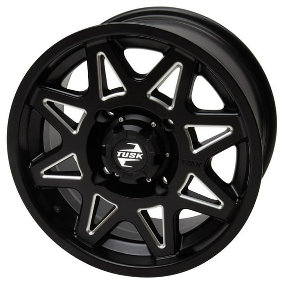 4/137 Tusk 204-089-0036C77A-99Dfd4 Tintic Wheel 14x7 4.0 + 3.0 Milled/Black for Can-Am Maverick Max 1000R 2014-2016