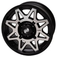 thumbnail image 1 of 4/137 Tusk Tintic Wheel 15x7 4.0 + 3.0 Machined/Black for Can-Am Outlander Pro Hunting Edition Hd7 2023-2024, 1 of 6