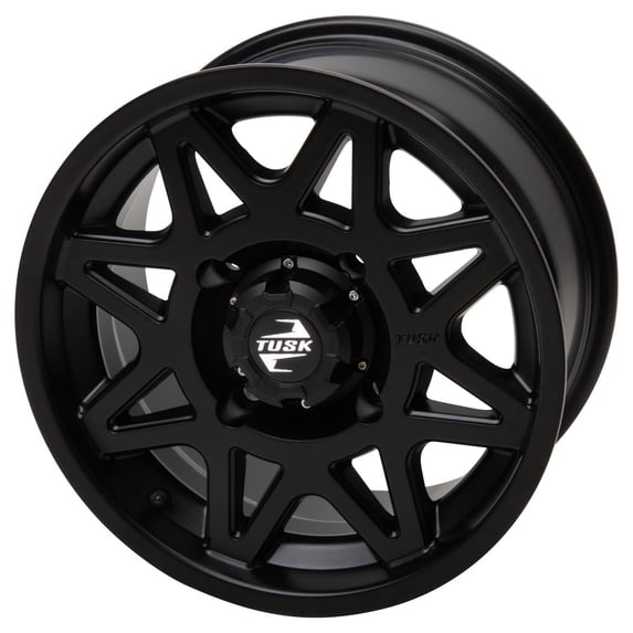 4/137 Tusk Tintic Wheel 15x7 5.0 + 2.0 Matte Black for Can-Am Outlander Max 1000R Dps 2025