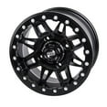 thumbnail image 1 of 4/137 Tusk Wasatch Beadlock Wheel 15x7 5.0 + 2.0 Matte Black for Can-Am Outlander Max 800R Efi Xt-P 2010-2015, 1 of 8