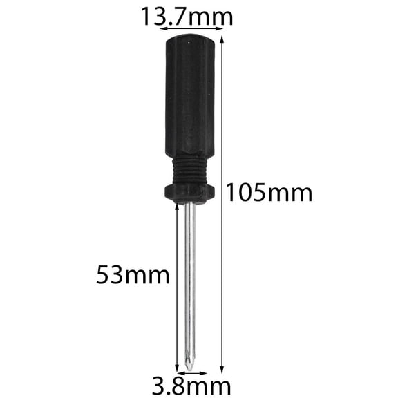 4.13Inch Small Mini Screwdriver Repair Tool Slotted Cross Screwdrivers 4Mm Slotted Screwdriver