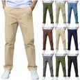 thumbnail image 1 of 4-13Years Boys And Girls Childrens Sports Cargo Pants Stretch Elastic Waist School Kids Twill Joggers, 1 of 8