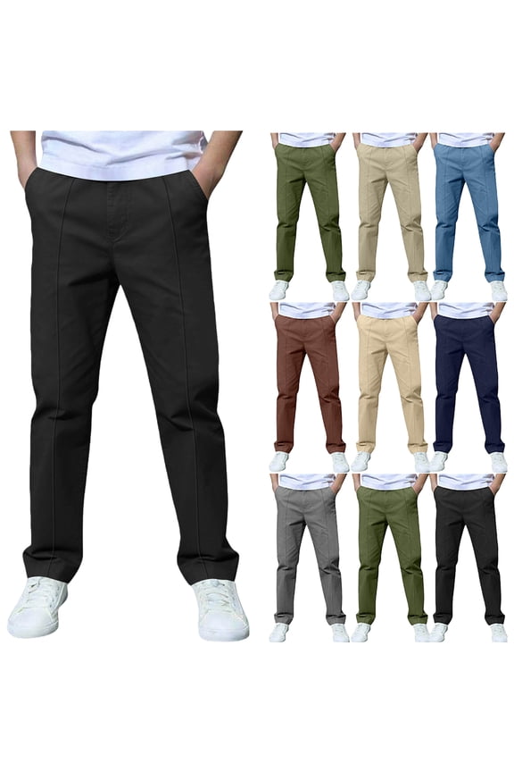 4-13Years Boys And Girls Childrens Sports Cargo Pants Stretch Elastic Waist School Kids Twill Joggers