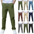 thumbnail image 1 of 4-13Years Boys And Girls Childrens Sports Cargo Pants Stretch Elastic Waist School Kids Twill Joggers, 1 of 8