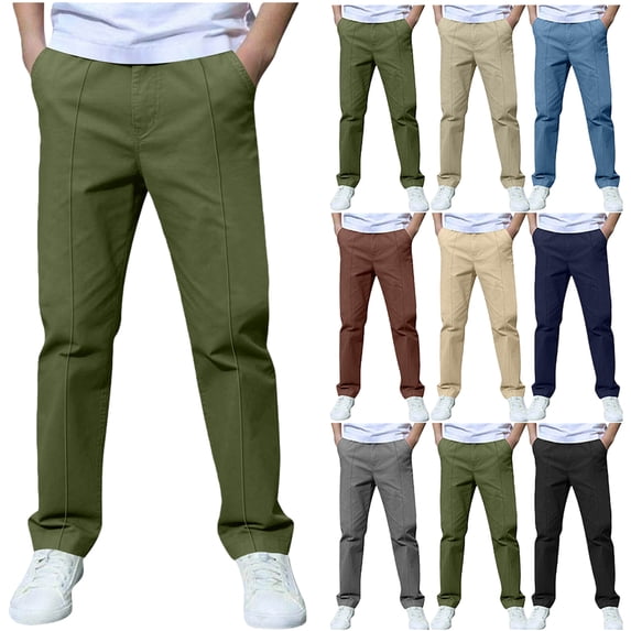 4-13Years Boys And Girls Childrens Sports Cargo Pants Stretch Elastic Waist School Kids Twill Joggers
