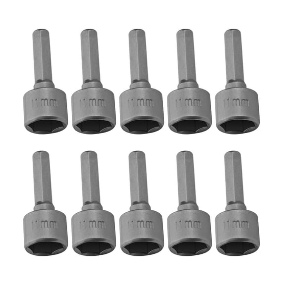 4-13mm Hex Sockets Nut Driver Set Screwdriver Socket Wrench for Household DIY