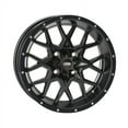 thumbnail image 1 of 4/156 ITP Hurricane Wheel 16x7 4.0 + 3.0 Matte Black for Polaris RANGER RZR XP 4 1000 2014-2018, 1 of 1