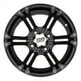 thumbnail image 1 of 4/156 ITP SS212 Alloy Series Wheel 12x7 4.0 + 3.0 Matte Black for Yamaha BLASTER 200 1988-2006, 1 of 1