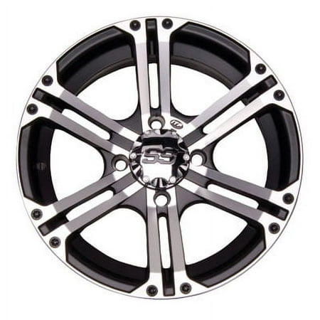 4/156 ITP SS212 Alloy Series Wheel 14x6 4.0 + 2.0 Machined for Polaris RANGER RZR XP 4 TURBO EPS 2016-2018