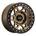 thumbnail image 1 of 4/156 Method Race Wheels 405 Beadlock Wheel 15x7 4.0 + 3.0 Bronze for Polaris SPORTSMAN 800 H.O. EFI 4X4 2008, 1 of 1