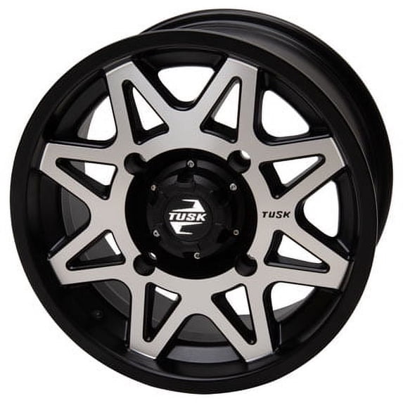 4/156 Tintic Wheel 14x7 5.0 + 2.0 Machined/Black For Polaris RANGER 800 XP LE 2012