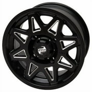 4/156 Tintic Wheel 14x7 5.0 + 2.0 Milled/Black For Polaris RANGER 800 XP LE 2012