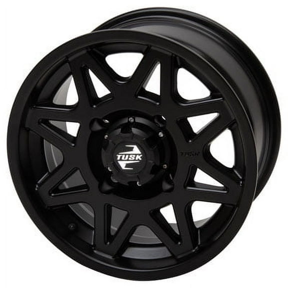 4/156 Tintic Wheel 15x7 4.0 + 3.0 Matte Black For Arctic Cat Wildcat XX Black Hills Edition 2023-2024