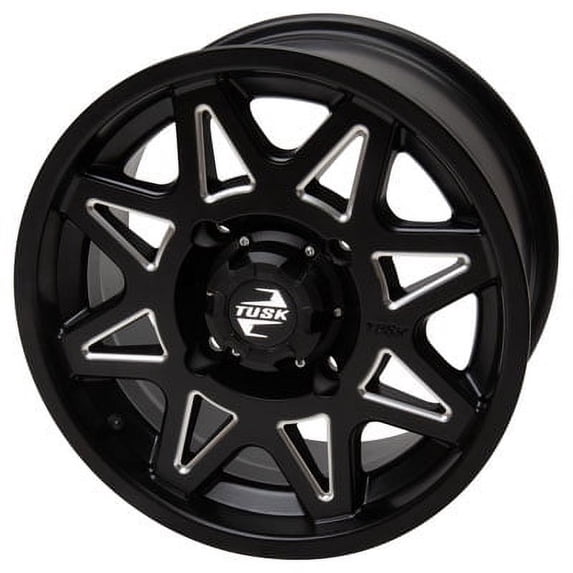 4/156 Tintic Wheel 15x7 4.0 + 3.0 Milled/Black For Kawasaki MULE Pro-FXT 820 Platinum Ranch Edition 2022-2023
