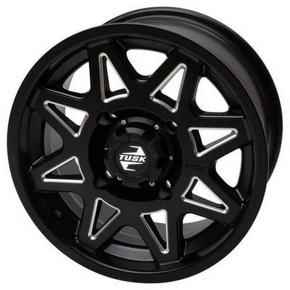 4/156 Tintic Wheel 15x7 4.0 + 3.0 Milled/Black For Polaris GENERAL 1000 Premium EPS 2024-2025